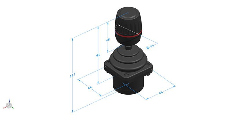 FJ9S Series joystick